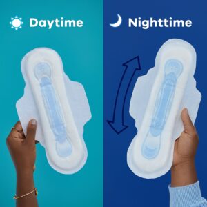 Always Maxi Overnight Pads with Wings, Size 5, Extra Heavy Overnight, Unscented, 20 Count - Image 5