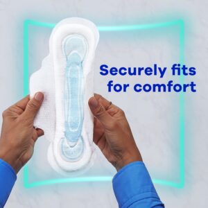 Always Maxi Overnight Pads with Wings, Size 5, Extra Heavy Overnight, Unscented, 20 Count - Image 7