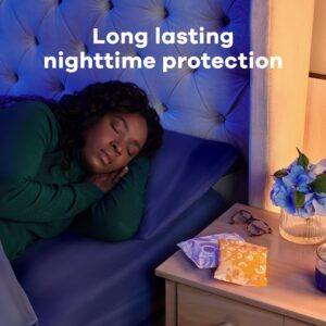 Always Maxi Overnight Pads with Wings, Size 5, Extra Heavy Overnight, Unscented, 20 Count - Image 8