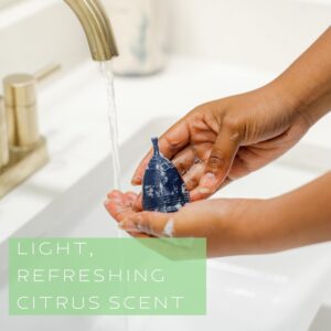 Menstrual Cup Wash - Foaming Cleaner - Organic and Natural Ingredients - More Wash in Bottle Than Any Other Brand - Healthy and Safest Way to Sterilize Your Period Cup - Image 4