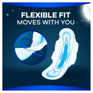 Always Ultra Thin Overnight Pads with Wings, Unscented, Size 4, 38 Ct - Image 9