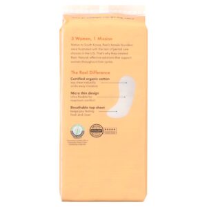Rael Organic Cotton Cover Panty Liners, Micro Thin, 70 Count - Image 9