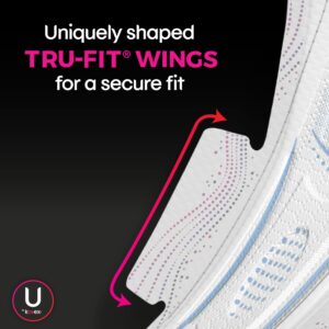 U by Kotex AllNighter Extra Heavy Overnight Pads with Wings, Ultra Thin, 60 Count (3 packs of 20) - Image 6