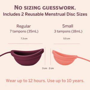 Pixie Menstrual Disc Kit - No Metals or Toxins - 100% Medical-Grade Silicone - Best Period Disc Starter Kit - Removes Like a Tampon - Proven to Become A Successful Menstrual Disc User - Image 5