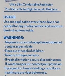 Replens Feminine Moisturizer, 8ct
