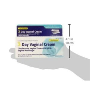 Clotrimazole 3-Day Yeast Infection Treatment Vaginal Antifungal Cream 0.74oz, 4 Pack - Image 4