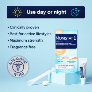 Monistat 1 Day Yeast Infection Treatment, Miconazole Ovule Insert & External Anti-Itch Cream - Image 6