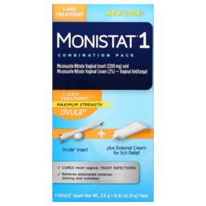 Monistat 1 Day Yeast Infection Treatment, Miconazole Ovule Insert & External Anti-Itch Cream - Image 15