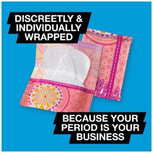 U by Kotex Barely There Thin Panty Liners, Light Absorbency, Regular Length, Unscented, 100 Count (Packaging May Vary) - Image 6