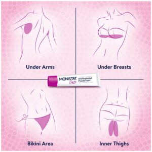 MONISTAT Care Chafing Relief Powder Gel, Anti-Chafe Protection, 1.5 oz, 3 Pack - Image 6