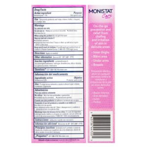 MONISTAT Care Chafing Relief Powder Gel, Anti-Chafe Protection, 1.5 oz, 3 Pack - Image 7