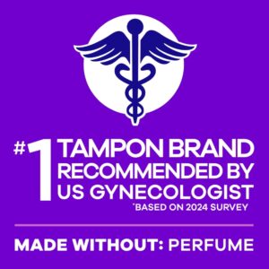 Tampax Radiant Tampons with LeakGuard Braid, Super Plus Absorbency, 28 Count - Image 8