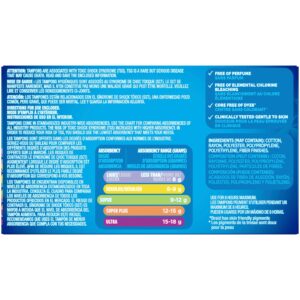 Tampax Pearl Tampons Super Absorbency with LeakGuard Braid, Unscented, 8 Count - Image 9