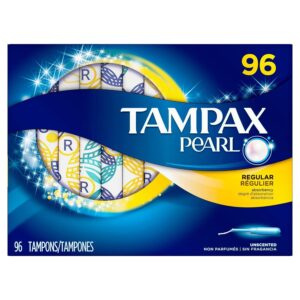 Tampax Pearl Regular Tampons, Advanced Grip, 96 ct - Image 6
