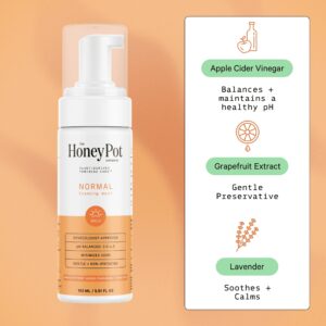 The Honey Pot Company, Normal Feminine Foaming Wash, 5.51 fl. oz. - Image 3