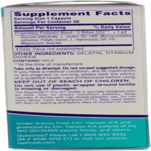 Rephresh Pro-B Probiotic Feminine Supplement Capsule, 30 ct - Image 5
