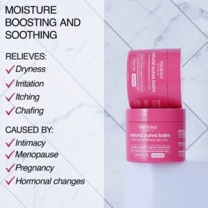 Vanibiss Natural Vulva Balm - Vulvar Intimate Moisturizer - Estrogen Free (Size: 2oz) - Image 5