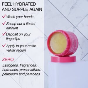 Vanibiss Natural Vulva Balm - Vulvar Intimate Moisturizer - Estrogen Free (Size: 2oz) - Image 6