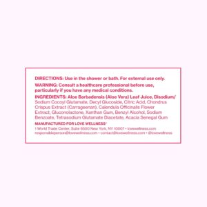 Love Wellness pH Balanced Cleanser Feminine Wash, Balances Vaginal Health & pH Level, Fragrance, Sulfate & Paraben Free, 5 oz - Image 8