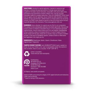 K-Y Liquibeads, Silicone Base Lube For Sexual Wellness, Menopause Comfort, Vaginal Moisturizer, 6 Ovules and Applicators - Image 11