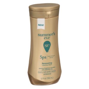 Summer's Eve Spa Daily Intimate Wash, Jasmine Scented pH-Balanced Feminine Wash, 12 oz - Image 9
