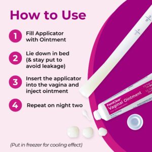 FemiClear Natural & Organic 2-Day Yeast Infection Ointment, Includes External Itch Ointment, 2 Tubes, 2 Applicators - Image 6