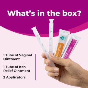 FemiClear Natural & Organic 2-Day Yeast Infection Ointment, Includes External Itch Ointment, 2 Tubes, 2 Applicators - Image 7