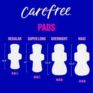 Carefree Ultra Thin Overnight Pads with Wings, 28 Count - Image 6