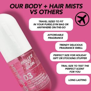 Holler And Glow Bondi Blush Pink Dragon Fruit Body & Hair Mist, 100ml/3.38 fl oz - Image 5