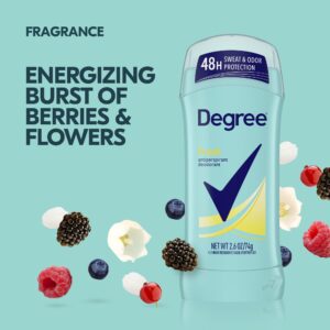 Degree Long Lasting Antiperspirant Deodorant Stick Twin Pack, Fresh, 2.6 oz - Image 3