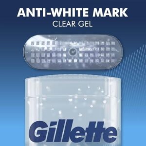 Gillette Clear Gel Antiperspirant and Deodorant for Men Cool Wave Scent 3.8 oz 3 Pack - Image 21