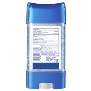 Gillette Clear Gel Antiperspirant and Deodorant for Men Tropical Breeze Scent 3.8 oz - Image 3