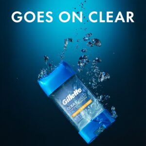 Gillette Clear Gel Antiperspirant and Deodorant for Men Tropical Breeze Scent 3.8 oz - Image 7