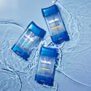 Gillette Clear Gel Antiperspirant and Deodorant for Men Tropical Breeze Scent 3.8 oz - Image 9