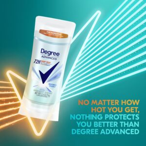Degree Advanced Women's Antiperspirant Deodorant Stick Twin Pack Shower Clean, 2.6 oz - Image 5