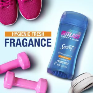 Secret Outlast Clear Gel Antiperspirant Deodorant for Women, Hygienic Fresh 2.6 oz - Image 5