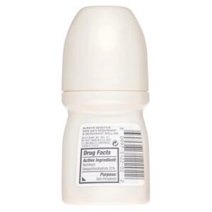 Almay Anti-Perspirant & Deodorant, Sensitive Skin, Roll-On, Fragrance Free 1.7 oz (Pack of 2) - Image 3