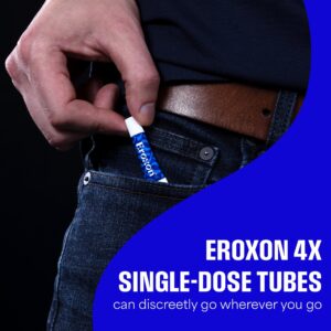 Eroxon Erectile Dysfunction Treatment Gel, Clinically Proven Topical Gel, 4 Single Use Tubes - Image 12