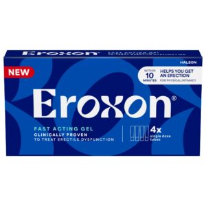 Eroxon Erectile Dysfunction Treatment Gel, Clinically Proven Topical Gel, 4 Single Use Tubes - Image 18