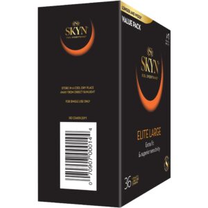 SKYN Elite Large Non-Latex Lubricated Condoms, 36 Count - Image 12