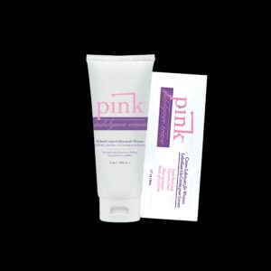 PINK Indulgence Cream - Longer Lasting Water Based Cream Personal Lubricant for Women - 3.3oz Tube - Image 3