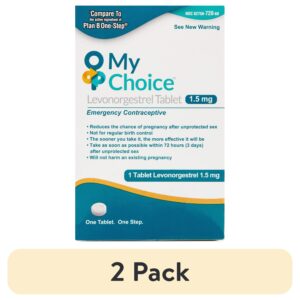 OHM My Choice Emergency Contraceptive – Levonorgestrel 1.5 mg Tablet – Safe, Effective Morning-After Pill for Unprotected Sex – Compare to Active Ingredient Found in Plan B One-Step - Image 5