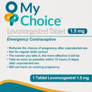 OHM My Choice Emergency Contraceptive – Levonorgestrel 1.5 mg Tablet – Safe, Effective Morning-After Pill for Unprotected Sex – Compare to Active Ingredient Found in Plan B One-Step - Image 6