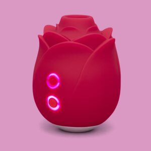 Lovehoney Mon Ami Pleasure Air Suction Vibrating Rose, Red - Image 9
