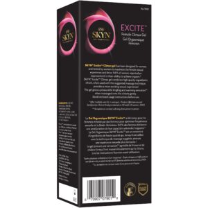 SKYN Excite Female Arousal Sensual Stimulating Massaging Gel Lotion, 20 Applications, 0.5 fl oz - Image 9