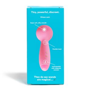 Hello Cake Pocket Wand Discreet Vibrator, Pink, 1 Count - Image 4