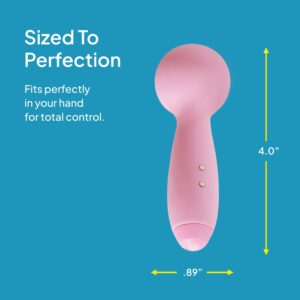 Hello Cake Pocket Wand Discreet Vibrator, Pink, 1 Count - Image 5