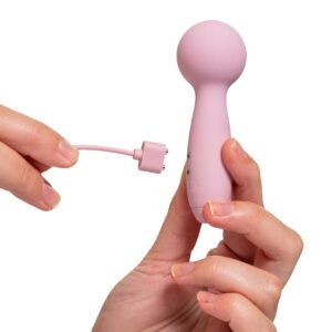 Hello Cake Pocket Wand Discreet Vibrator, Pink, 1 Count - Image 6