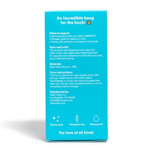 Hello Cake Pocket Wand Discreet Vibrator, Pink, 1 Count - Image 9