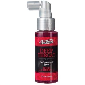Doc Johnsons GoodHead Deep Throat Spray Blue Raspberry 2oz - Image 8